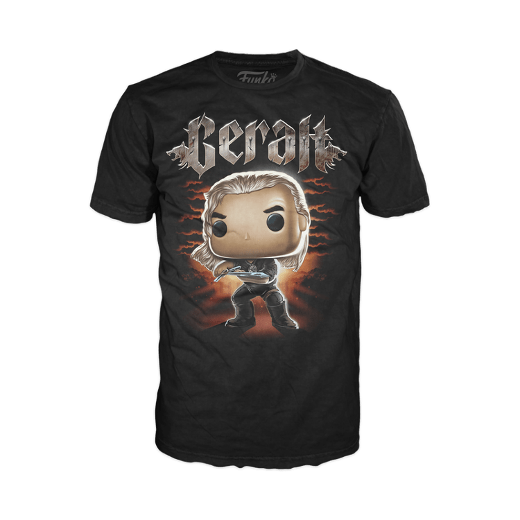 Футболка Funko Tees The Witcher: Geralt фанко Відьмак Геральт (розмір L) Футболка Funko Tees The Witcher: Geralt фанко Відьмак Геральт (розмір L)