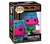 Фігурка Funko Marvel WandaVision Scarlet Witch BLACK LIGHT Фанко Ванда AT Exclusive 986