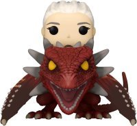 Фігурка Funko House of Dragon Rhaenys Targaryen with Meleys фанко Дім дракона Рейніс Таргарієн і Мелеїс 124