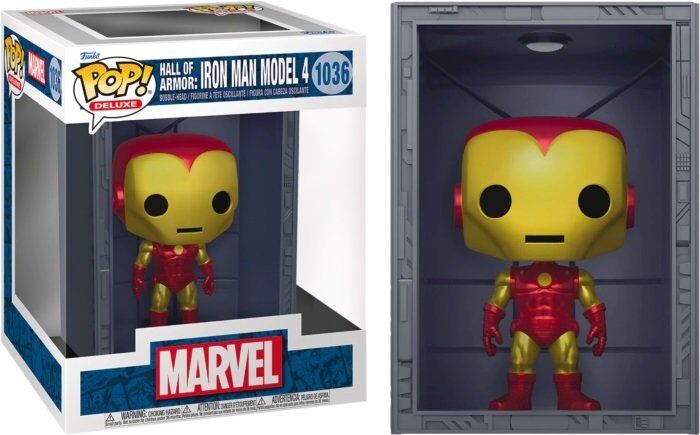 Фігурка Funko Marvel Iron Man Hall of Armor Model 4 фанко Залізна людина PX Exclusive 1036 Фігурка Funko Marvel Iron Man Hall of Armor Model 4 фанко Залізна людина PX Exclusive 1036